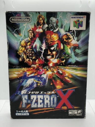 Hra F-Zero X Nintendo 64 JP NTSC-J