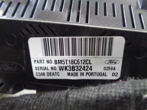 FORD FOCUS MK3 III 10-19 COMANDI CLIMA BM5T18C612CL
