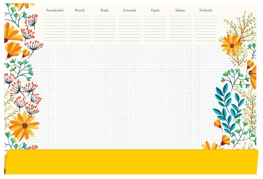 Зошит Michalczyk and Prokop B3 квіти настільний блокнот