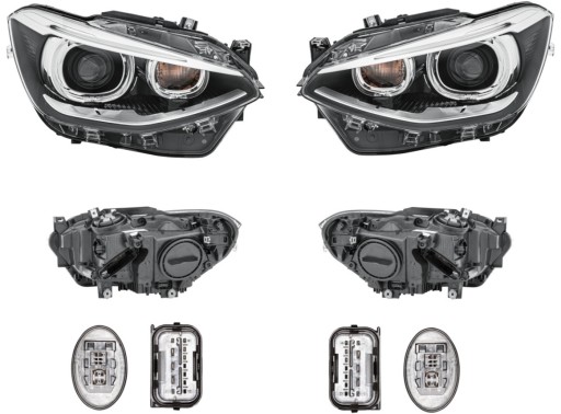 SS20C1091H - ФАРА BMW 1 F20 11- КСЕНОНОВАЯ HELLA L+R