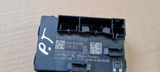 A4 B9 8W module control unit door rear part 8W0959595G A5 8W VW AUDI