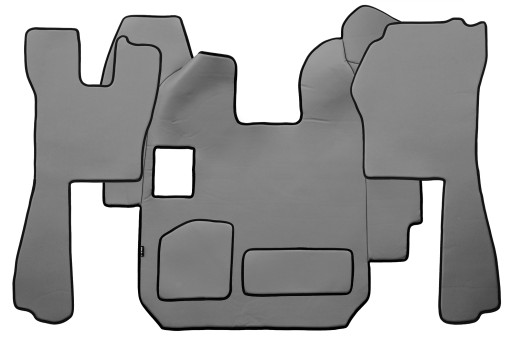 Килимки TIR SCANIA R MANUAL 2005-2010 еко-шкіра