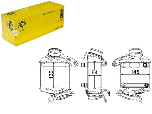 HEL8ML 376 - ІНТЕРКУЛЕР HELLA 17517575403 13717575405 7575403