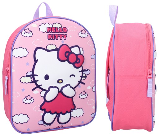 Рюкзак дитячий однокамерний Hello Kitty Vadobag Girls білий, Відтінки рожевого, Різнобарвний