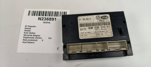modul BSC 5HB008374-17 LANCIA THESIS