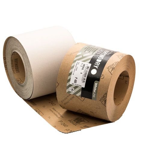 Наждачний папір INDASA WHITE LINE 115mm P100-50m