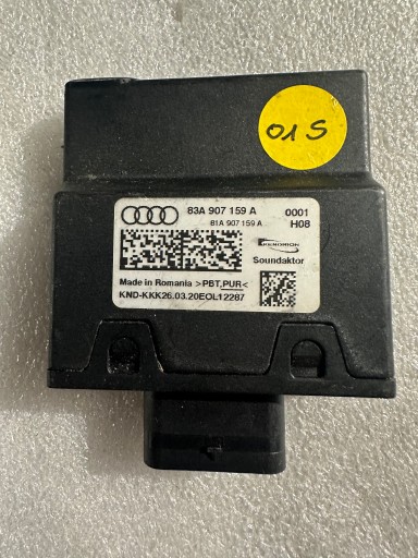 83A907159A 83A - ! модуль аудиодрайвера audi q3 83a907159a!