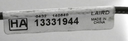 aerial 13331944 OPEL INSIGNIA A