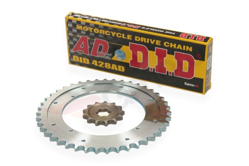 85612 - DID ЗІРОЧКИ ЛАНЦЮГА ПЕРЕДНІ ЗАДНІ ПРИВОДНІ WSK 125 ST