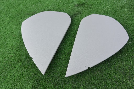 VW PASSAT B7 USA cover spoiler consoles SZARE KPL