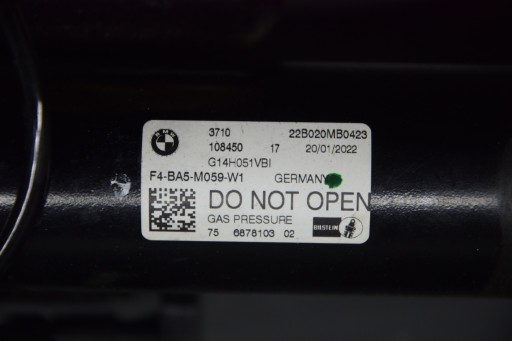 shock absorber left rear part BMW 8 G14 G15 VDC 6878103 only 320km