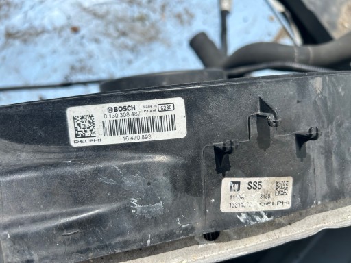 OPEL ZAFIRA C ASTRA J 1,4 1,7 ventilátor chladiče 0130308487