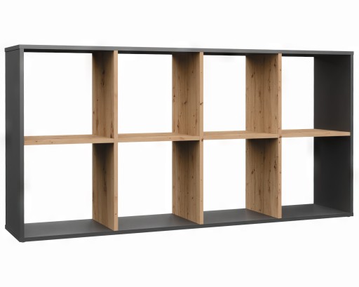 Полиця TopEshop 9789058751409 147 см x 75 см x 30 см антрацит