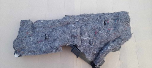 cover rear TUNELU SRODKOWEGO MITSUBISHI OUTLANDER 7260B541