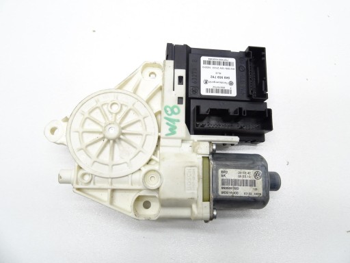 Мотор склопідйомника правого переднього 5k0959792 vw tiguan i 5n