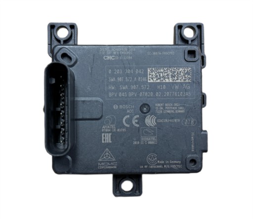 VW AUDI SKODA SEAT RADAR SENSOR ACC DISTRONIC VW AG 5WA907572A