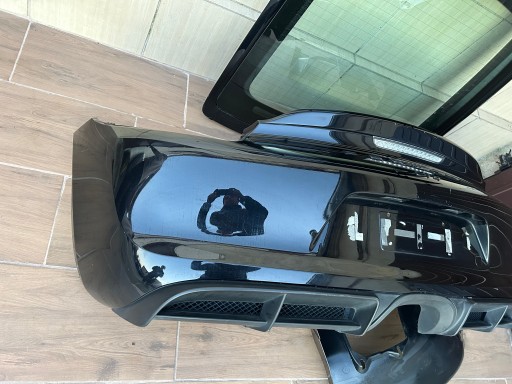 bumper rear trunk door Spoiler Porsche Cayman 981 GT4 Rear Bumper