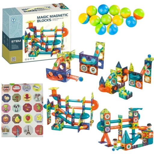 Магнітні блоки LEANToys ZKL.1202 96 шт.