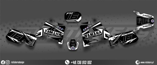 Шпон Yamaha DT 125 91-03 голограма