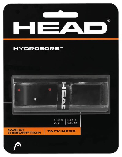 Základná omotávka HEAD Hydrosorb hr. 1,8mm čierna 1