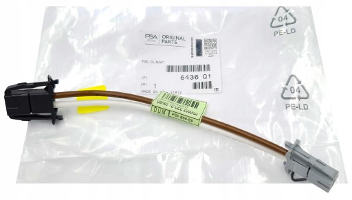 6436.Q1 - ЖГУТ ПРОВОДОВ РАЗЪЕМ КАБЕЛЬ ВЕНТИЛЯТОРА PEUGEOT EXPERT III
