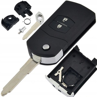 Kľúč puzdrové diaľkové ovládanie pre Mazda 2 3 5 6 CX-7 RX-8