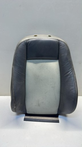 Oparcie side seat SAAB 93 9-3 II pol leather grey leather jasny welur