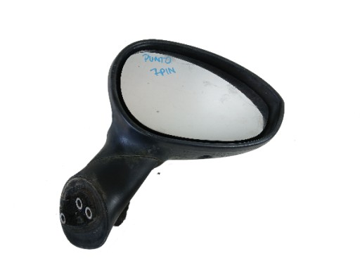 FIAT GRANDE PUNTO mirror right 7 PIN silver