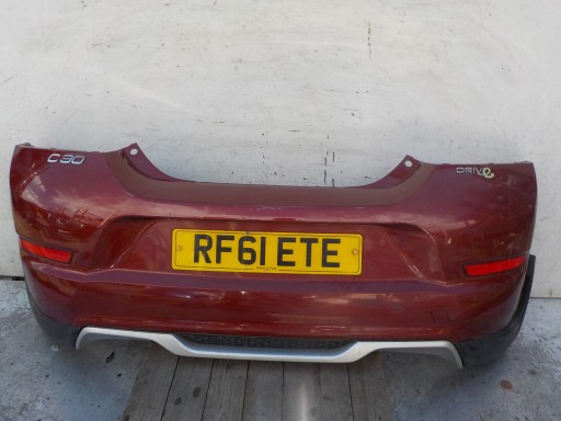 852 VOLVO C30 bumper rear part rear
