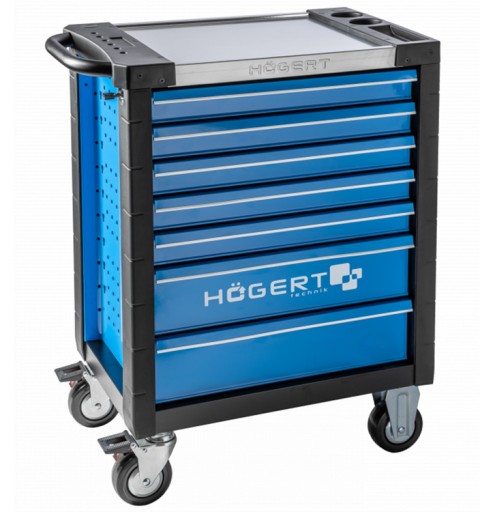 Hogert HT7G572 Шкаф для инструментов с 7 ящиками