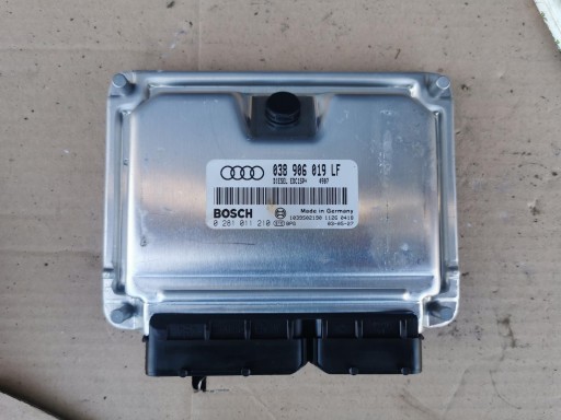 1 - Компьютер контроллера двигателя audi a4b6 1.9 tdi 038906019lf