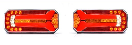 1123 - Комплект задних светодиодных фонарей w150 12-24v 1123dd tyco