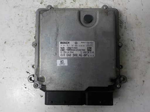 Компьютерный контроллер mercedes 0281017707 a6409004600