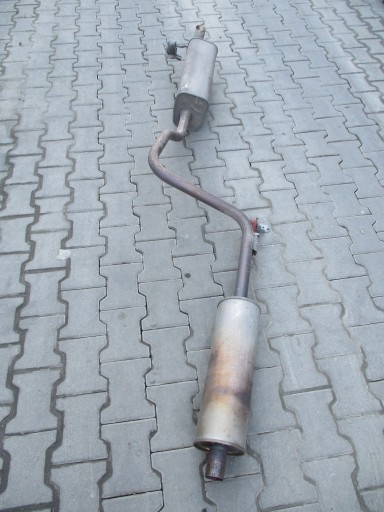 muffler, exhaust AUDI A1 82A 1,0i 2Q0253211AB 2Q0253611N