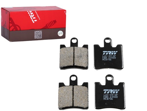MCB706 - ГАЛЬМІВНІ КОЛОДКИ YAMAHA МОТОЦИКЛИ TRW