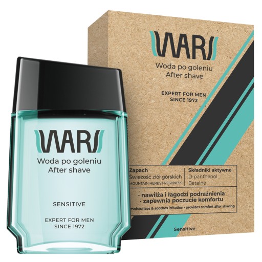 miraculum wars sensitive woda po goleniu 90 ml   