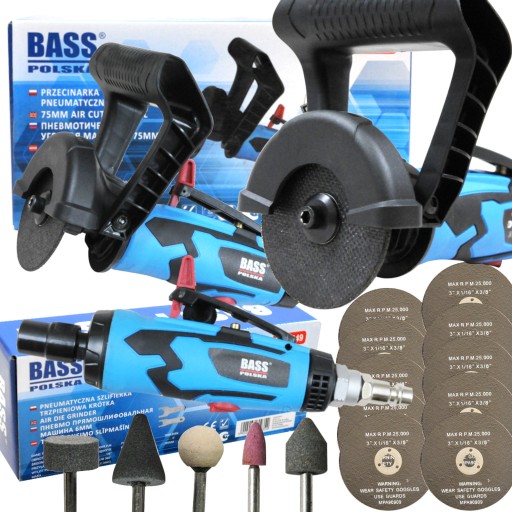 БАС ПРЯМИЙ ПНЕВМАТИЧНИЙ ШЛІФУВАЛЬНИЙ ВЕРСТАТ РІЗАК 75