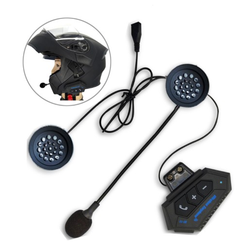Беспроводной мотоцикл Bluetooth шлем гарнитура