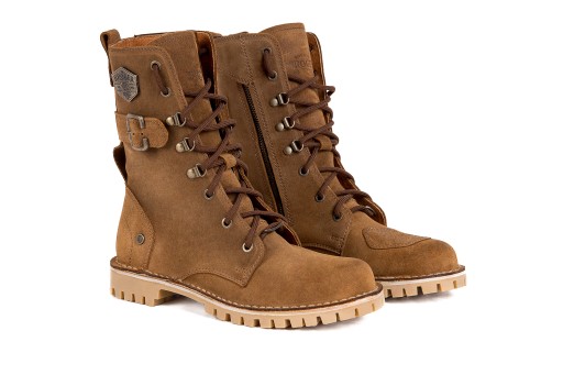 Вінтажні мотоциклетні черевики Broger Ohio cognac 46