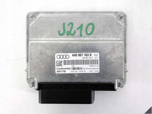 AUDI RS7 S7 A7 4G8 RS6 S6 A6 4G0 A8 4H0 module control unit DYFERENCJALU 4WD
