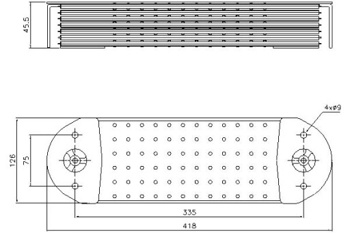 90764 - МАСЛЯНЫЙ ОХЛАДИТЕЛЬ НИССЕНС