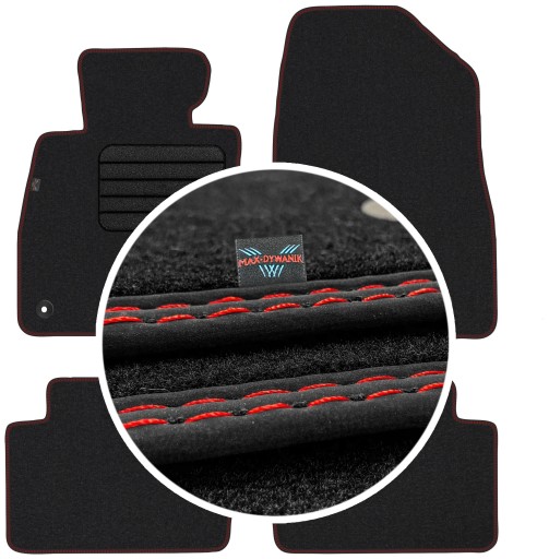 Mazda 3 III 2013-2018 Велюрові щітки склоочисника