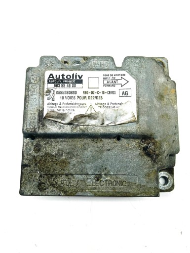 modul airbagů airbag Peugeot 407 2.0 HDI 9655880880