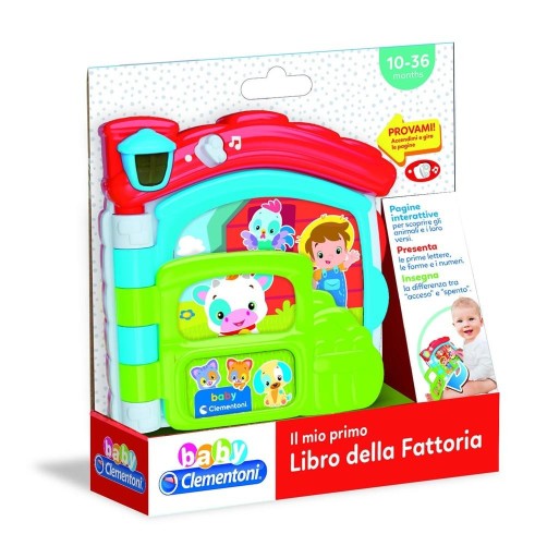 Іграшки ТВАРИНИ НАВЧАЛЬНА Книжка Ферма