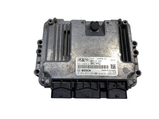control unit of the engine FORD FIESTA MK7 1.6 TDCI 0281015428 9V2112A650AC