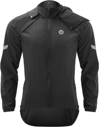Чорна велосипедна куртка Rockbros L