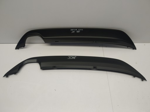 16 Vw Golf VII 7 Hb hokej spoiler accessories diffuser of a bumper rear part 5G6807568D