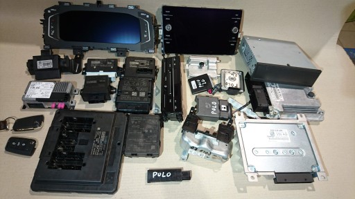 Модуль звукового драйвера polo vi 2g t-cross 2g0907159c 4k0907159