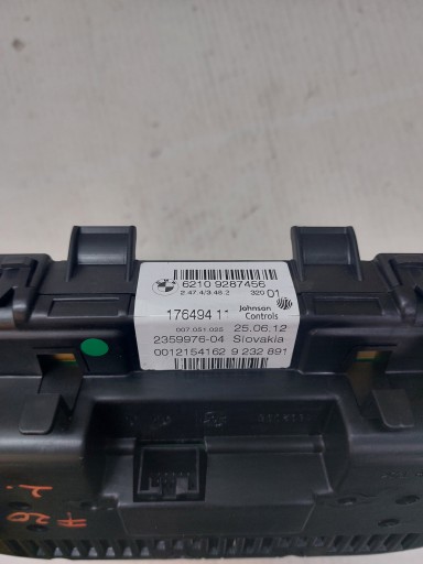 dials dials BMW 1 F20 F21 2.0 DCI 17649411