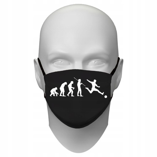 Бавовняна маска чорна 1 шт.